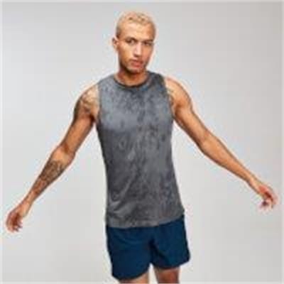 Fitness Mania - MP Training Men's Distressed Drop Armhole Tank Top - Carbon - L