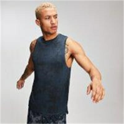 Fitness Mania - MP Training Men's Distressed Drop Armhole Tank Top - Ink - L