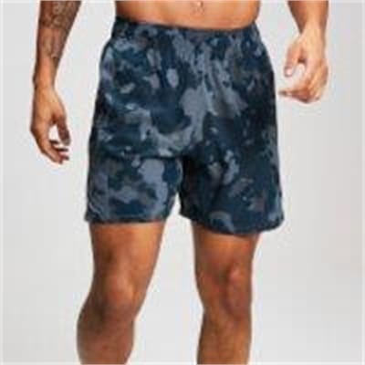 Fitness Mania - MP Training Men's Stretch Woven Shorts - Washed Blue-Camo - L