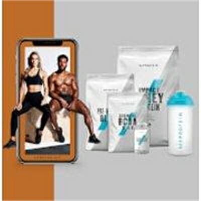 Fitness Mania - The Build-Muscle Bundle + Free Training & Nutrition Guide - Cherry and Raspberry - Blue Raspberry - Chocolate Smooth