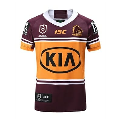 Fitness Mania - Brisbane Broncos Kids Home Jersey 2020