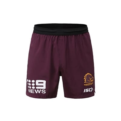 Fitness Mania - Brisbane Broncos Kids Training Shorts 2020