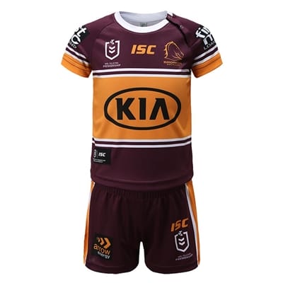 Fitness Mania - Brisbane Broncos Toddlers Home Jersey Set 2020
