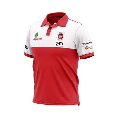 Fitness Mania - St George Dragons Media Polo 2020