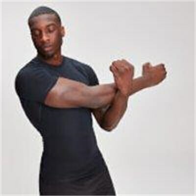 Fitness Mania - Base Layer Short Sleeve T-Shirt - Black - XS