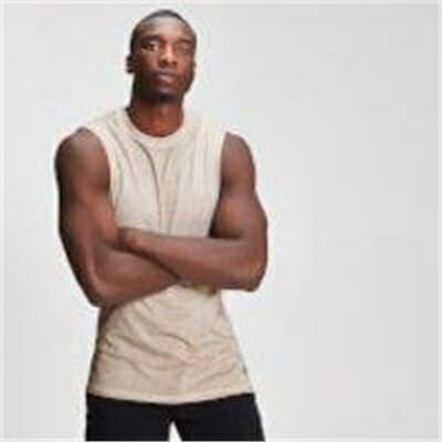 Fitness Mania - MP Graphic Men's Drop Armhole Tank Top - Dune - S