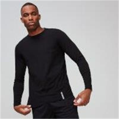 Fitness Mania - MP Luxe Classic Long Sleeve Crew - Black - M