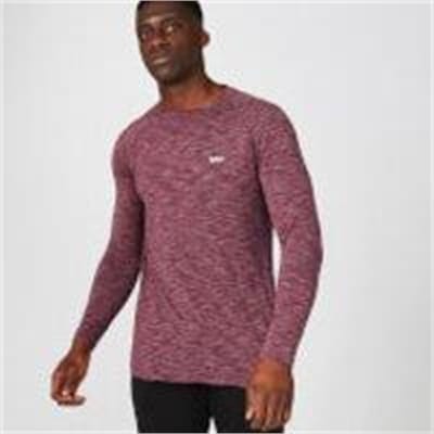 Fitness Mania - MP Performance Long Sleeve T-Shirt - Burgundy Marl - XS