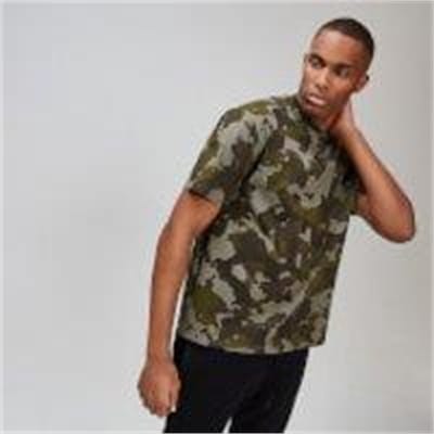 Fitness Mania - MP Rest Day Men's Pocket Stitch T-Shirt - Camo - S