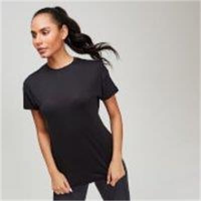 Fitness Mania - MP Textured Training Women's Oversized T-Shirt - Black - L