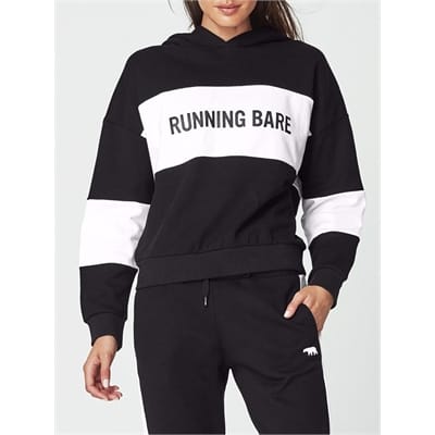 Fitness Mania - Running Bare Earn Stripes Cropped Hoodie