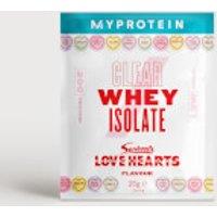 Fitness Mania - Clear Whey Isolate – Swizzels Edition  (Sample) - 25g - Love Hearts