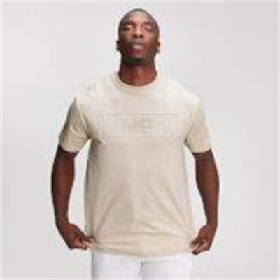 Fitness Mania - MP Graphic Men's Embossed T-Shirt - Dune - S