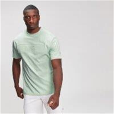 Fitness Mania - MP Graphic Men's Embossed T-Shirt - Mint - L