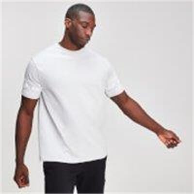Fitness Mania - MP Graphic Men's Sleeve Logo T-Shirt - Chrome