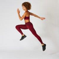 Fitness Mania - Impact Seamless Leggings - Oxblood - M