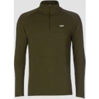 Fitness Mania - MP Performance 1/4 Zip - Army Green/Black - L