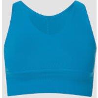 Fitness Mania - Power Longline Sports Bra - Sea Blue - L