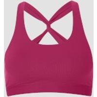 Fitness Mania - Power Mesh Sports Bra - Crushed Berry - L