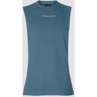 Fitness Mania - Rest Day Coordinates Drop Armhole Tank - Blue Jay - L