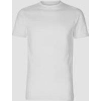 Fitness Mania - Rest Day Slogan T-Shirt - White - L