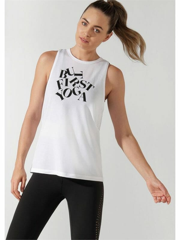 Fitness Mania - Lorna Jane But First Yoga Tank