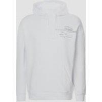 Fitness Mania - Rest Day Slogan Hoodie - White - L