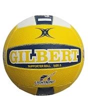 Fitness Mania - Gilbert Super Netball Lightning Supporter Ball
