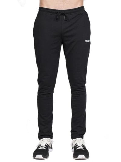 Fitness Mania - True Mens Fitted Tracksuit Pants | Black