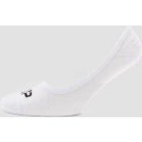 Fitness Mania - MP Men's Essentials Invisible Socks - White (3 Pack) - UK 6-8