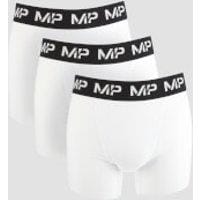 Fitness Mania - MP Men's Essentials Boxer - White (3 Pack) - XL