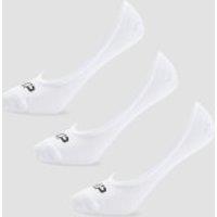 Fitness Mania - MP Men's Essentials Invisible Socks - White (3 Pack) - UK 9-12