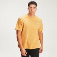 Fitness Mania - MP Men’s Rest Day Staggered Slogan T-Shirt - Old Gold - M