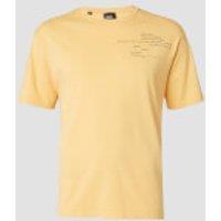 Fitness Mania - MP Men’s Rest Day Staggered Slogan T-Shirt - Old Gold
