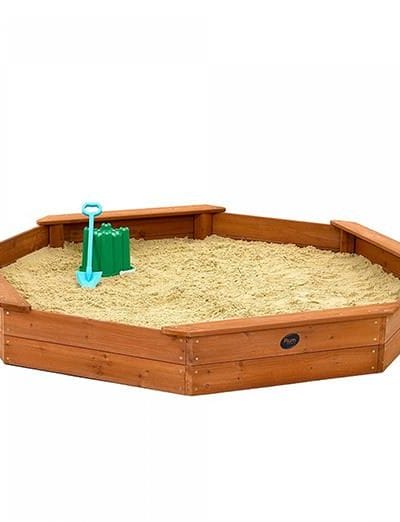 Fitness Mania - Plum Giant Octagonal Wooden Sand Pit PREORDER