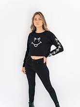 Fitness Mania - The Daily Living Crop Long Sleeve Womens