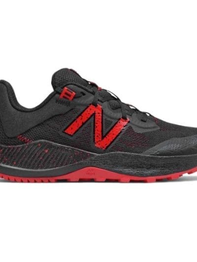 Fitness Mania - New Balance Nitrel v4 - Kids Trail Running Shoes - Energy Red/Black