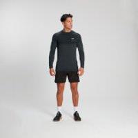 Fitness Mania - MP Men's Essential Long Sleeve Seamless T-Shirt - Carbon Marl - XXL
