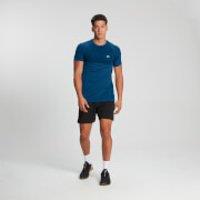 Fitness Mania - MP Men's Essential Short Sleeve Seamless T-Shirt - Pilot  Blue  Marl - L