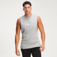 Fitness Mania - MP Men's Rest Day Slogan Drop Armhole Tank - Storm - XL