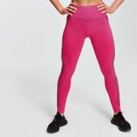 Fitness Mania - MP Women's Contrast Seamless Leggings - Super Pink - L