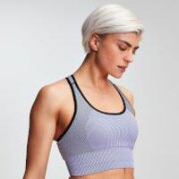 Fitness Mania - MP Women's Contrast Seamless Sports Bra - Wisteria