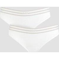 Fitness Mania - MP Women's Essentials Thong - White (2 Pack) - XL