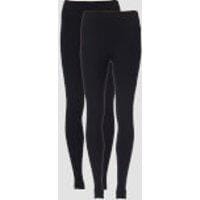 Fitness Mania - MP Women's Power Classic & Mesh Leggings - Black/Black (2 Pack) - M