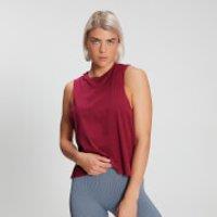 Fitness Mania - MP Women's Raw Training Dropped Armhole Vest - Plum - L