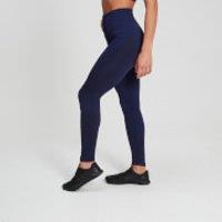 Fitness Mania - MP Women's Raw Training Ribbed Seamless Leggings - Midnight - L