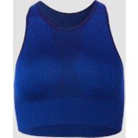 Fitness Mania - MP Women's Raw Training Ribbed Seamless Sports Bra - Midnight - S