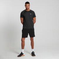 Fitness Mania - Men's Printed Training Short Sleeve T-Shirt - Black - XXXL