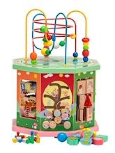 Fitness Mania - Jenjo Wooden Octagon With Educational Games