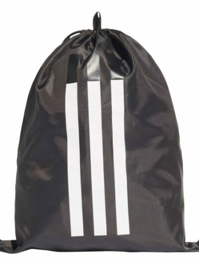 Fitness Mania - Adidas 3-Stripes Gym Sack Bag - Black/White
